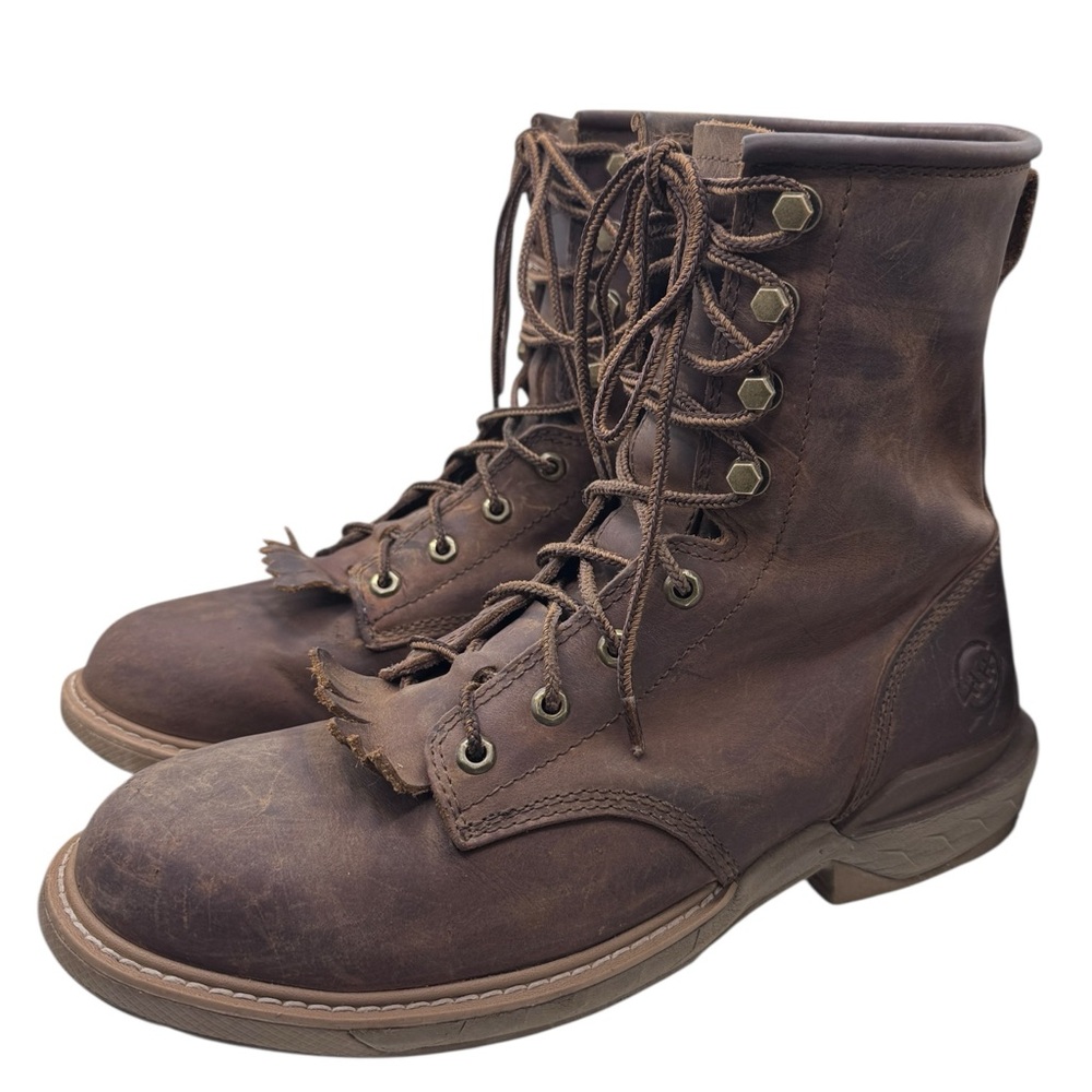 Double H Phantom Rider - Men’s Leather Work Boots - Size 10.5 2E - ASTM F2892-18